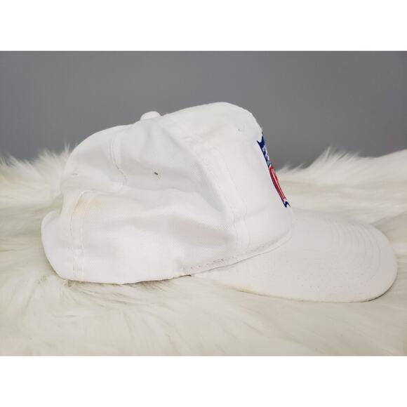 VTG NFL Logo Shield Umpire white snapback hat cap 90s Sports Specialties Twill - Picture 3 of 10